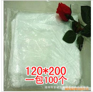 厂家直销 一次性塑料沐浴床单 120*200 单片水床膜 薄膜桌布