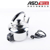 ASD/爱仕达厨具正品4L升不锈钢电水壶NT6504琴音鸣笛水壶全国联保