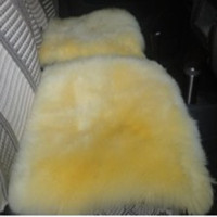 冬季羊毛坐垫 纯羊毛汽车座垫 冬季通用三件套 电脑椅垫 汽车用品