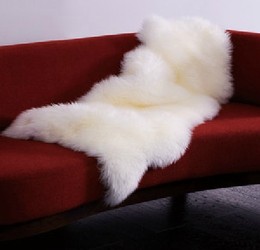 整张羊皮羊毛沙发垫纯羊毛沙发垫羊毛地毯客厅羊毛飘窗垫羊毛皮型