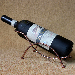 特价欧式复古铁艺古铜色酒架红酒架创意经典葡萄酒架沙滩椅款摆件