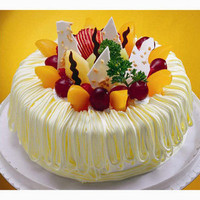 水果盛装咸阳渭南汉中杨凌西安榆林全国市区同城免费配送生日蛋糕