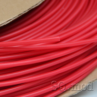 3.2mm红色双壁管 含胶热缩管 套3MM网极品 电源单线套网精品
