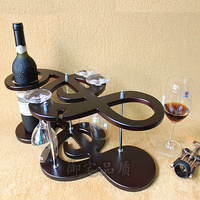 特价酒杯葡萄酒架红酒架创意欧式时尚木制酒架吧台挂杯架家用架