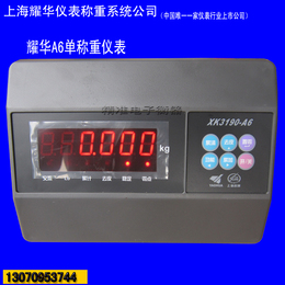 正品上海耀华仪表电子秤台秤控制器电子地磅称重显示器XK3190-A6