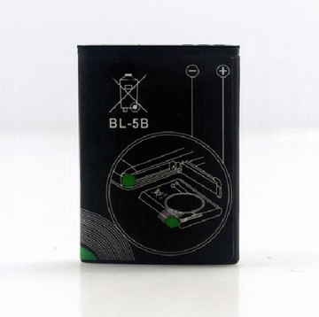 通用BL-5B锂电池电板适合BL-5B供电的手机 数码相机 插卡音响包邮