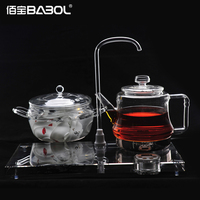 Babol/佰宝DCH-910自动上水电热水壶茶具套装 烧水壶 玻璃养生壶