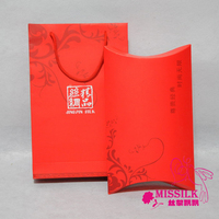 丝绸丝巾围巾红色礼盒包装套装睡衣小礼品袋批发中国民族风可单卖