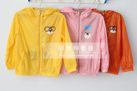 韩国小熊夏新款PKIDS IN PAW男女童防晒衣男童女童外套空调衫