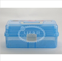 瑞达工具箱塑料工具箱 美术用品小号RD667 工具箱