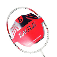 2014新品eagle鹰牌正品特价129碳素羽毛球拍