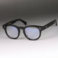 正品韩版手工眼镜框近视眼镜架时尚潮大框全框黑色磨砂黑复古男女