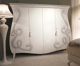 四门衣柜定制 新古典家具定制 后现代家具订制 三门柜定制家具