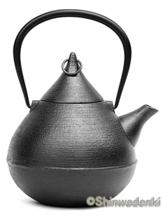 日本 南部铁器 水滴状铁壶 铸铁茶壶 烧水壶0.65L1L 51002礼品