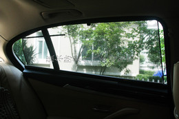 强尔第二代升级防紫外升降汽车窗帘-宝马523Li专用4侧汽车遮阳帘