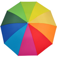 热卖 彩虹伞 折叠雨伞创意伞防紫外线太阳伞遮阳伞晴雨伞10骨伞