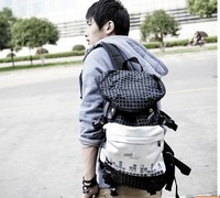 2013新款男士双肩包潮包 女时尚韩版背包男包多功能包时尚书包