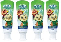 日本代购LION/狮王面包超人儿童牙膏哈密瓜/草莓口味40g