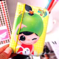 满38包邮 卡通水果女孩 韩国女士银行卡包 韩版女款卡套卡夹卡袋