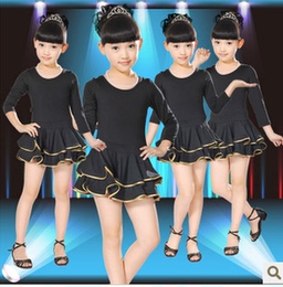 特价 儿童拉丁舞演出服 少儿拉丁舞比赛服装 儿童拉丁舞表演服