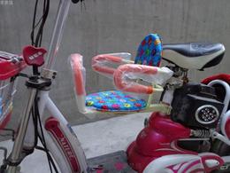 踏板折叠车儿童车座 前置儿童踏板电瓶车座 电动车可折叠车座椅