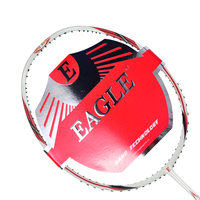 正品特价eagle鹰牌W001 002 003全碳素羽毛球拍新品优惠