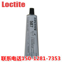 乐泰胶水587/Loctite乐泰587平面密封硅橡胶/耐油性耐高温 85g/支