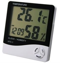 兽用温湿度计养殖场温湿度测量数字温湿度显示计宽屏精准送电池