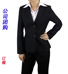 新款韩版女士小西装外套职业女西装套装修身小西服女黑色藏蓝女式
