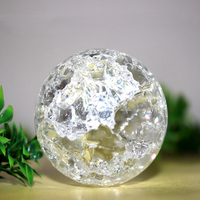 假山流水配件水晶球冰裂球玻璃球 5/8公分 5/8厘米 5/8cm球