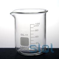 优质 玻璃烧杯 100ml 耐高温 刻度杯 加厚 实验器材 玻璃仪器
