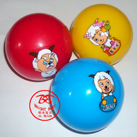 专柜正品带条码 3寸PVC笑脸球3个套装 软皮球 海洋球 直径8cm