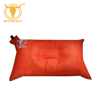 正品 北极牛高档枕头 自动充气枕头 野营枕头 携带方便 蓝色 橙色