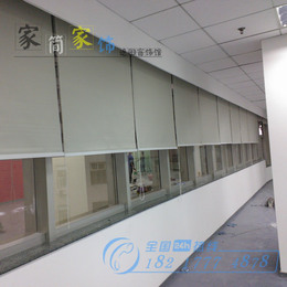 上海 遮光窗帘办公手动窗帘 厂房/家用/办公上门测量安装精遮光