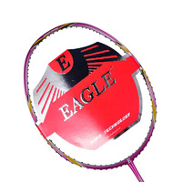 2014新品eagle鹰牌正品特价134 135 136全碳素羽毛球拍