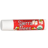 美国Sierra Bees有机红石榴蜂蜡纯天然润唇膏 4.25g