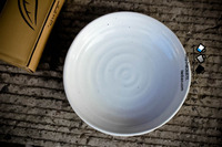 瑕疵特价 白色日式陶瓷餐具 料理创意盘子甜品碟菜盘点心盘350g