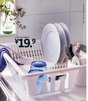 IKEA 大连宜家代购 夫伦加 餐具滤干架 原价29.9元
