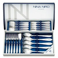 国内现货日本制原装NINA NIRO西餐餐具套装叉勺礼盒实用结婚礼物
