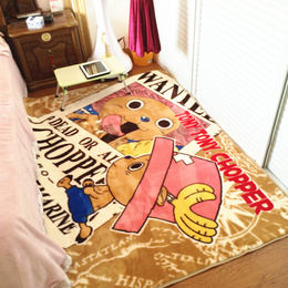 美乐宝海贼王乔巴客厅卧室床边地毯儿童地毯可爱卡通地毯加厚防滑