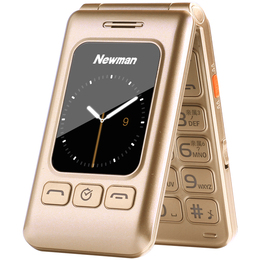 纽曼 F516 电信天翼翻盖老人手机大字大声男女款CDMA老年手机正品