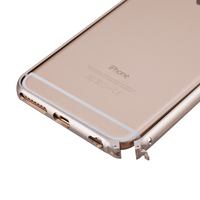 香港MOMAX苹果iphone 6/Plus金属边框超薄手机保护壳外壳航空铝材