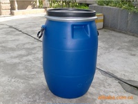 特厚30L法兰桶60升化工桶120kg大口酵素桶密封桶塑料桶铁箍桶200