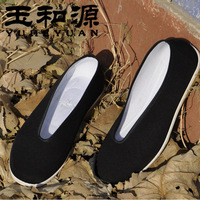 传统老北京广口布鞋男女同款柔软舒适布鞋子男单鞋透气薄底开车鞋
