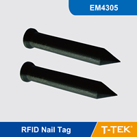 RFID低频树钉标签 巡检电子标签 树钉电子标签 可读写EM4305芯片