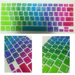 泰国站 Macbook 苹果 笔记本 泰语键盘膜 泰文键盘膜 美版键盘膜