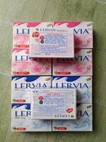 印尼原装进口乐维亚Lervia牛奶原味5块+牛奶玫瑰5块美容香皂包邮
