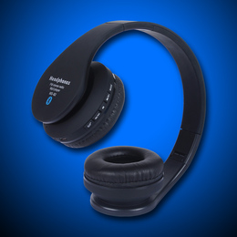 2016新款头戴式蓝牙耳机无线插卡耳麦手机电脑通用音乐运动双折叠