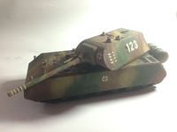 包邮威龙1:35 德国二战 鼠式坦克  成品模型 巨型储钱罐