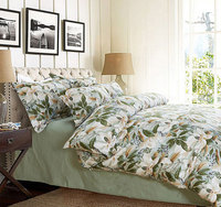 高支高密 海岛长绒棉 双人四件套 床单被套枕套 中式古典民族风